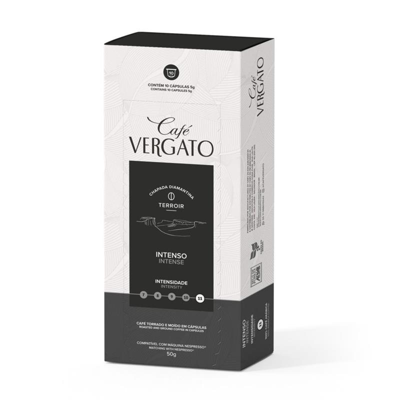 Kit 10 Cápsulas Café Vergato Intenso para Nespresso